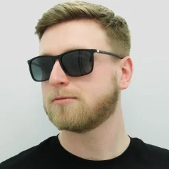 Hugo Boss Square|Hugo Boss^Sunglasses BOSS 0665/S/IT 807 9O Black Dark Grey Gradient