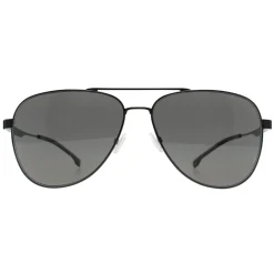 Hugo Boss Polarised|Aviator^Sunglasses BOSS 1641/S V81 M9 Black Ruthenium Grey Polarized