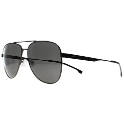 Hugo Boss Polarised|Aviator^Sunglasses BOSS 1641/S V81 M9 Black Ruthenium Grey Polarized