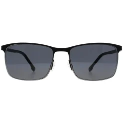 Hugo Boss Rectangle|Hugo Boss^Sunglasses BOSS 1635/S TI7 IR Matte Black Ruthenium Grey