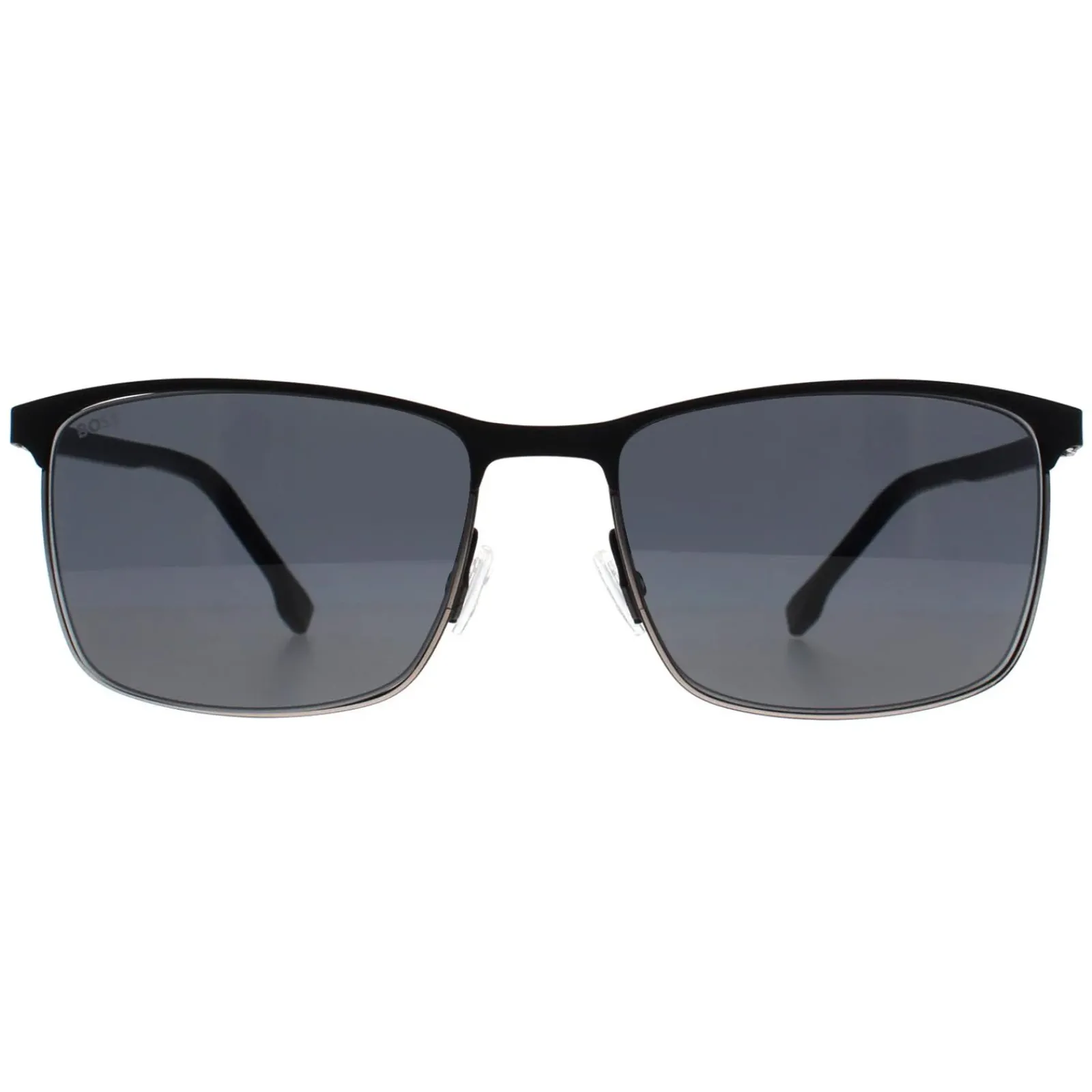 Hugo Boss Rectangle|Hugo Boss^Sunglasses BOSS 1635/S TI7 IR Matte Black Ruthenium Grey
