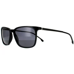 Hugo Boss Rectangle|Hugo Boss^Sunglasses BOSS 1183/S/IT 807 IR Shiny Black Grey