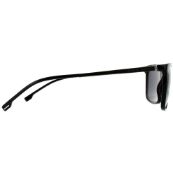 Hugo Boss Rectangle|Hugo Boss^Sunglasses BOSS 1183/S/IT 807 IR Shiny Black Grey