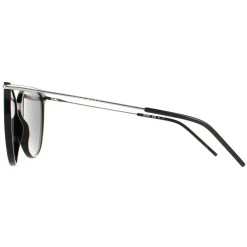 Hugo Boss Round|Hugo Boss^Sunglasses BOSS 1272/S 807 T4 Black Silver Mirror