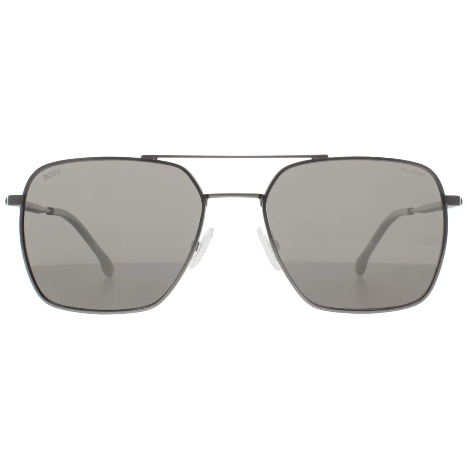 Hugo Boss Polarised|Aviator^Sunglasses BOSS 1414/S R80 M9 Matte Dark Ruthenium Grey Pola