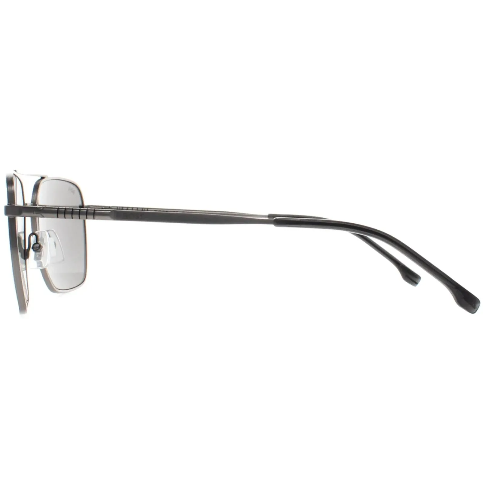 Hugo Boss Polarised|Aviator^Sunglasses BOSS 1414/S R80 M9 Matte Dark Ruthenium Grey Pola
