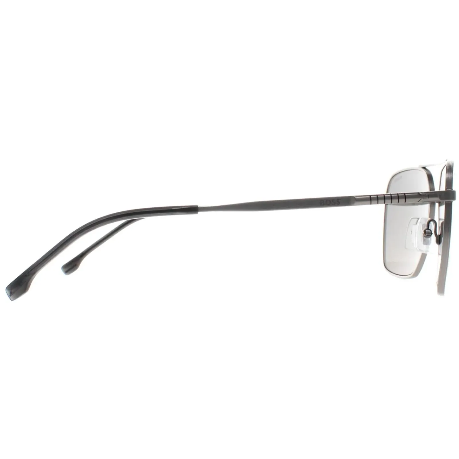 Hugo Boss Polarised|Aviator^Sunglasses BOSS 1414/S R80 M9 Matte Dark Ruthenium Grey Pola