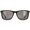 Hugo Boss Polarised|Rectangle^Sunglasses BOSS 1249/S/IT 003 M9 Matte Black Grey Polarized