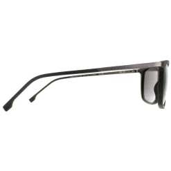 Hugo Boss Polarised|Rectangle^Sunglasses BOSS 1249/S/IT 003 M9 Matte Black Grey Polarized