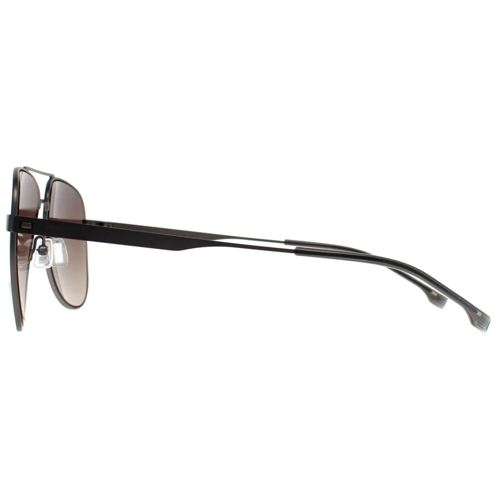 Hugo Boss Aviator|Hugo Boss^Sunglasses BOSS 1641/S R80 HA Matte Dark Ruthenium Brown Gra