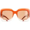 Hugo Boss Square^Sunglasses BOSS 1385/S 2LF 70 Brick Brown Brown