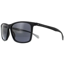 Hugo Boss Rectangle|Hugo Boss^Sunglasses BOSS 1078/S 003 IR Matte Black Grey