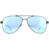 Hugo Boss Aviator|Hugo Boss^Sunglasses BOSS 1077/S FLL 3J Matte Blue Blue Mirror