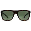 Hugo Boss Rectangle|Hugo Boss^Sunglasses BOSS 1647/S 086 QT Dark Havana Green