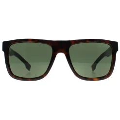 Hugo Boss Rectangle|Hugo Boss^Sunglasses BOSS 1647/S 086 QT Dark Havana Green