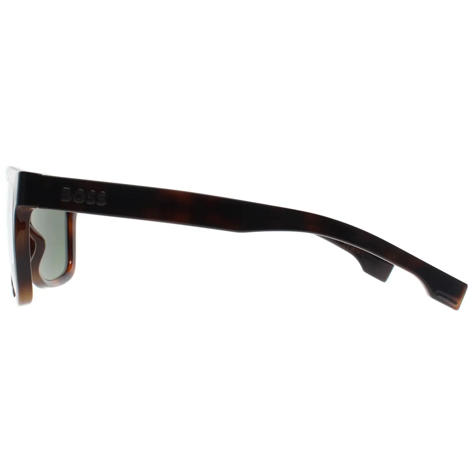 Hugo Boss Rectangle|Hugo Boss^Sunglasses BOSS 1647/S 086 QT Dark Havana Green