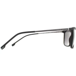 Hugo Boss Polarised|Rectangle^Sunglasses BOSS 1183/S/IT 003 M9 Matte Black Grey Polarised