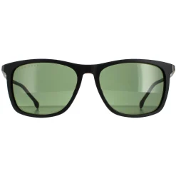 Hugo Boss Rectangle|Hugo Boss^Sunglasses BOSS 1249/S/IT 003 QT Matte Black Green