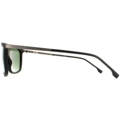 Hugo Boss Rectangle|Hugo Boss^Sunglasses BOSS 1249/S/IT 003 QT Matte Black Green
