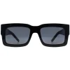 Hugo Boss Rectangle^Sunglasses BOSS 1654/S 807 IR Black Grey