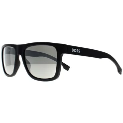 Hugo Boss Rectangle|Hugo Boss^Sunglasses BOSS 1647/S 003 T4 Matte Black Silver Mirror
