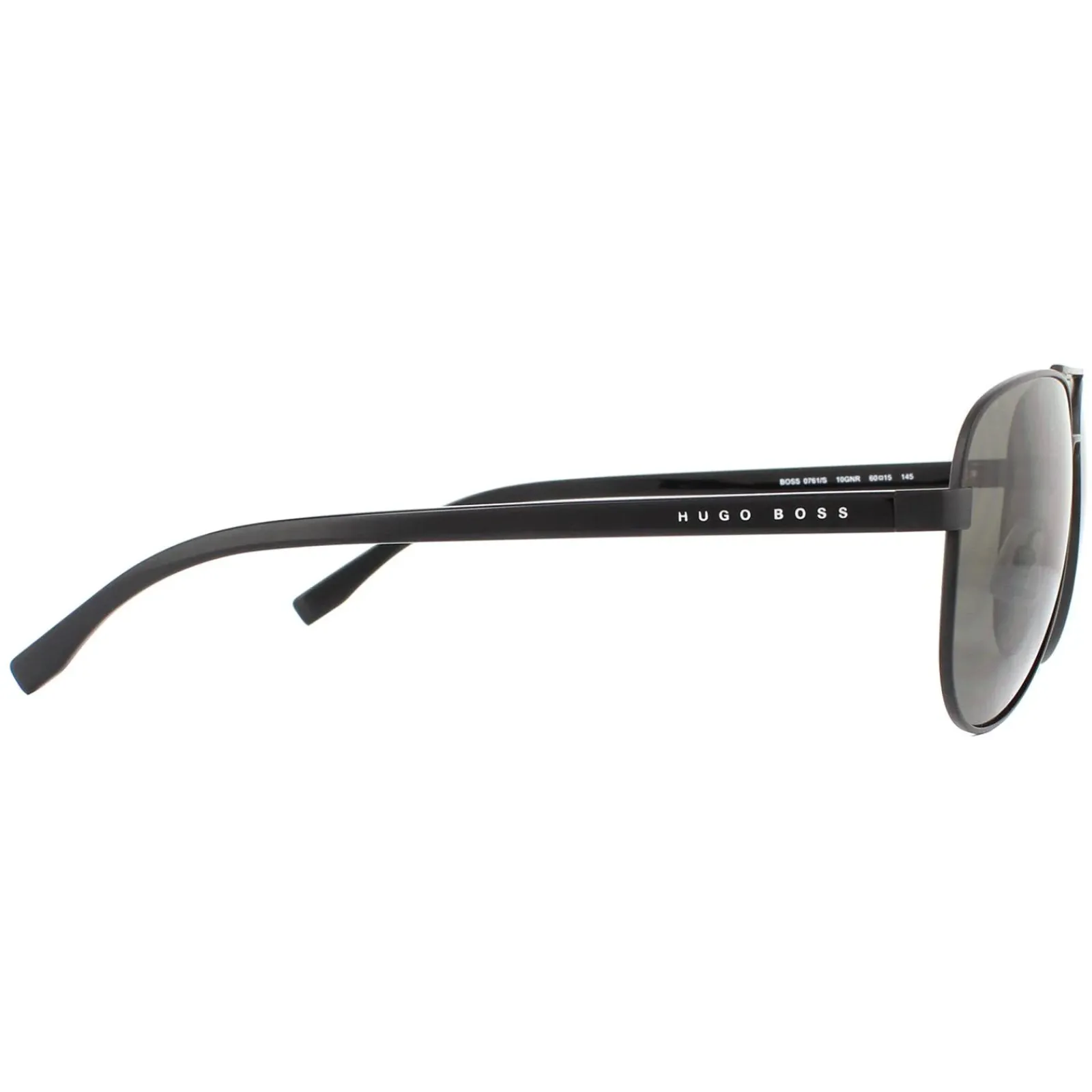 Hugo Boss Aviator|Hugo Boss^Sunglasses BOSS 0761/S 10G NR Matte Black Grey