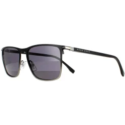 Hugo Boss Rectangle|Hugo Boss^Sunglasses BOSS 1004/S O6W IR Black Ruthenium and Dark Grey
