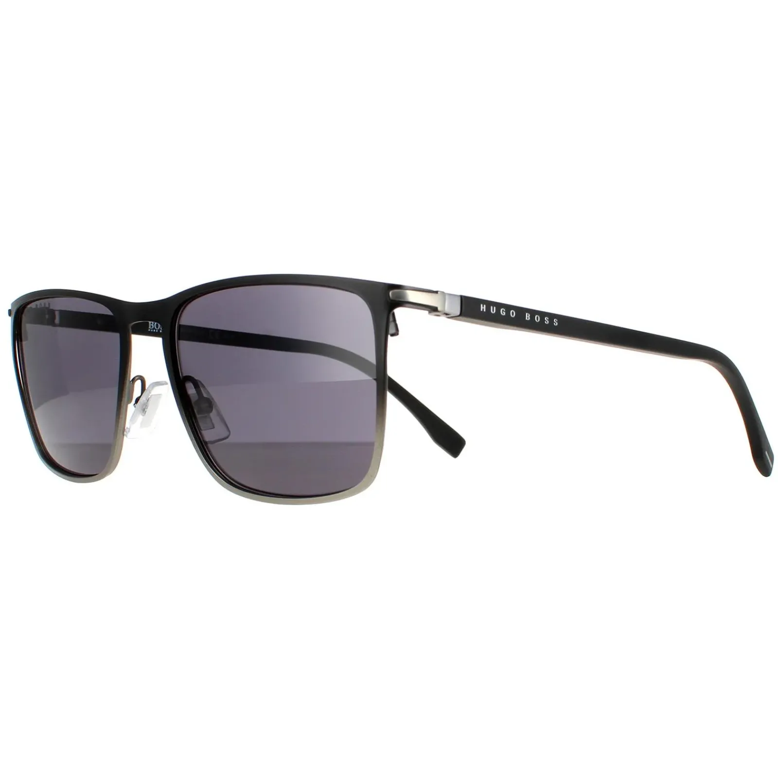 Hugo Boss Rectangle|Hugo Boss^Sunglasses BOSS 1004/S O6W IR Black Ruthenium and Dark Grey