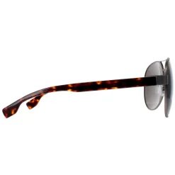 Hugo Boss Aviator|Hugo Boss^Sunglasses BOSS 1560/O/S R81 Matte Ruthenium Grey Brown
