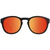 Hugo Boss Round|Hugo Boss^Sunglasses BOSS 1452/S PGC UZ Matte Black Yellow Red Mirror