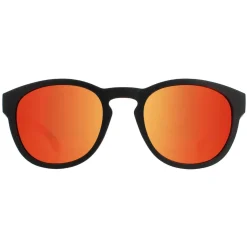 Hugo Boss Round|Hugo Boss^Sunglasses BOSS 1452/S PGC UZ Matte Black Yellow Red Mirror