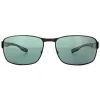 Hugo Boss Polarised^Sunglasses 0569/P/S 92K RA Dark Ruthenium Grey Green Polariz