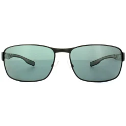 Hugo Boss Polarised^Sunglasses 0569/P/S 92K RA Dark Ruthenium Grey Green Polariz
