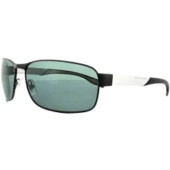 Hugo Boss Polarised^Sunglasses 0569/P/S 92K RA Dark Ruthenium Grey Green Polariz
