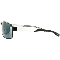 Hugo Boss Polarised^Sunglasses 0569/P/S 92K RA Dark Ruthenium Grey Green Polariz