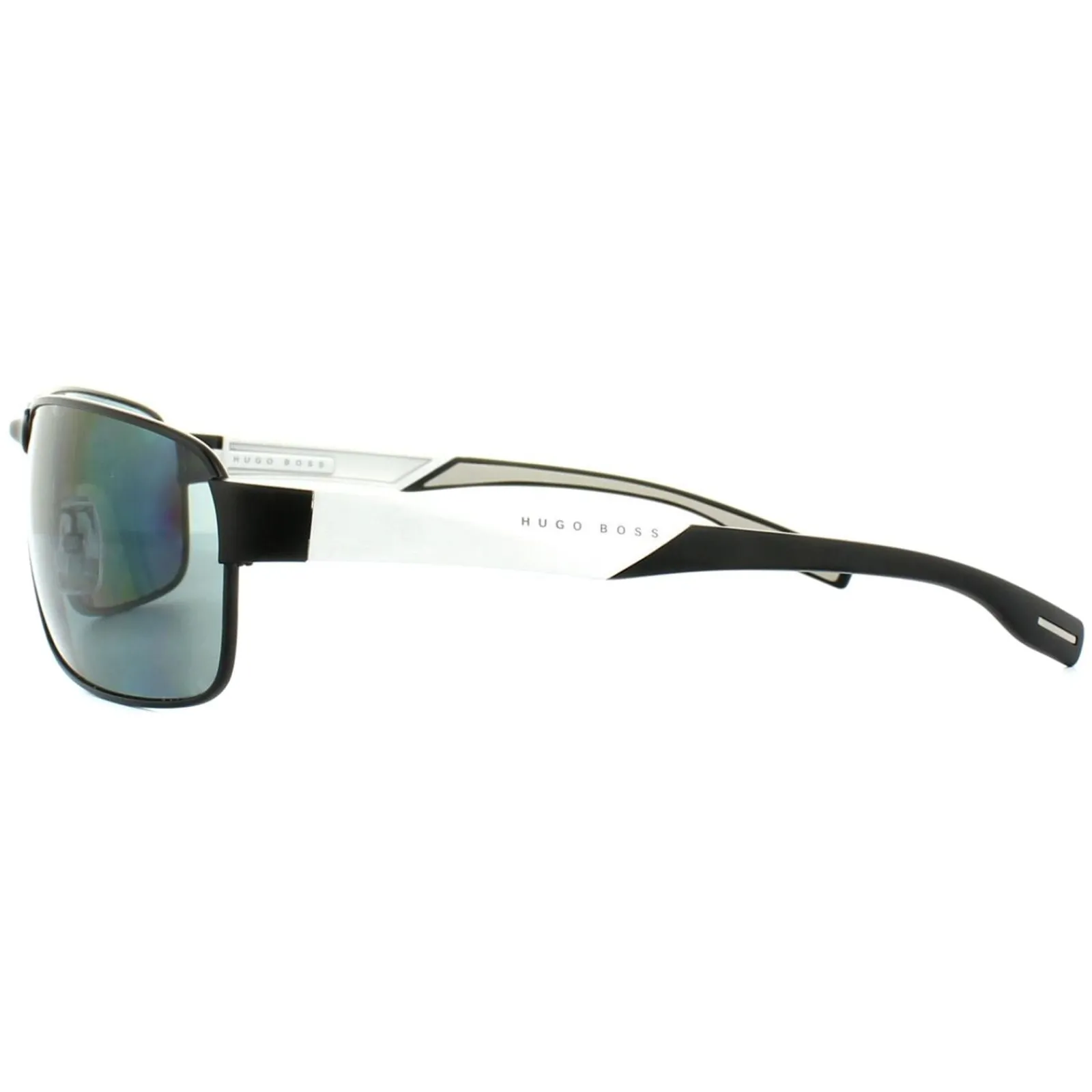 Hugo Boss Polarised^Sunglasses 0569/P/S 92K RA Dark Ruthenium Grey Green Polariz