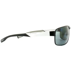 Hugo Boss Polarised^Sunglasses 0569/P/S 92K RA Dark Ruthenium Grey Green Polariz