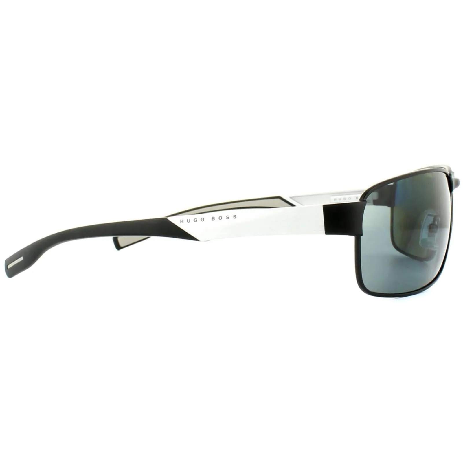 Hugo Boss Polarised^Sunglasses 0569/P/S 92K RA Dark Ruthenium Grey Green Polariz
