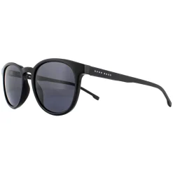 Hugo Boss Round|Hugo Boss^Sunglasses 0922/S 807 IR Black Grey Blue