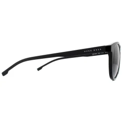 Hugo Boss Round|Hugo Boss^Sunglasses 0922/S 807 IR Black Grey Blue