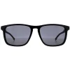 Hugo Boss Square|Hugo Boss^Sunglasses 0921/S 807 IR Black Grey Blue