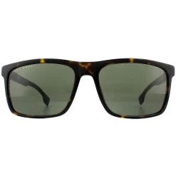 Hugo Boss Rectangle|Hugo Boss^Sunglasses 1036/S 086 QT Dark Havana Green