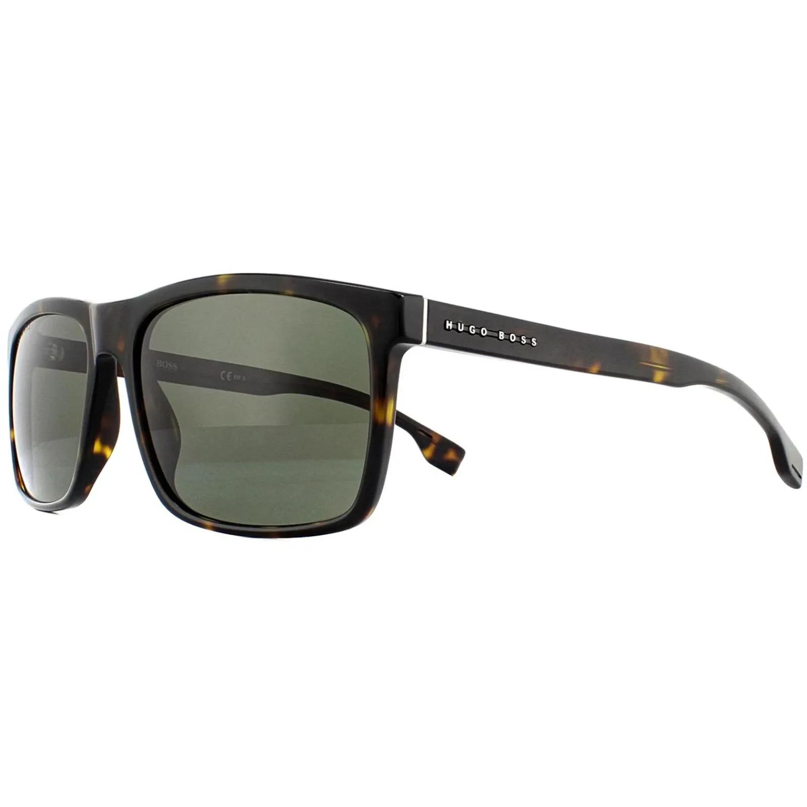 Hugo Boss Rectangle|Hugo Boss^Sunglasses 1036/S 086 QT Dark Havana Green