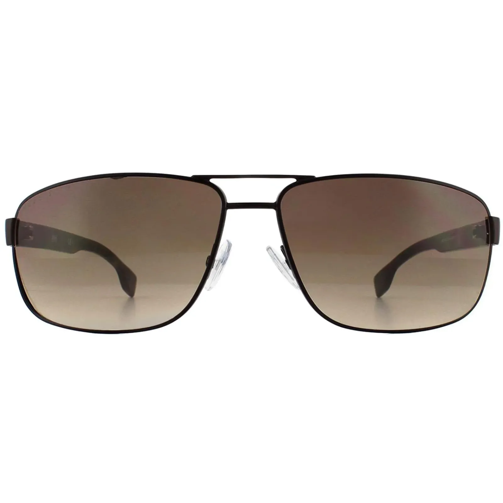Hugo Boss Rectangle|Hugo Boss^Sunglasses 1035/S 4IN HA Matte Brown Brown Gradient