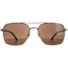 Hugo Boss Aviator|Hugo Boss^Sunglasses 1045/S/IT 000 70 Rose Gold Brown