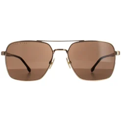 Hugo Boss Aviator|Hugo Boss^Sunglasses 1045/S/IT 000 70 Rose Gold Brown
