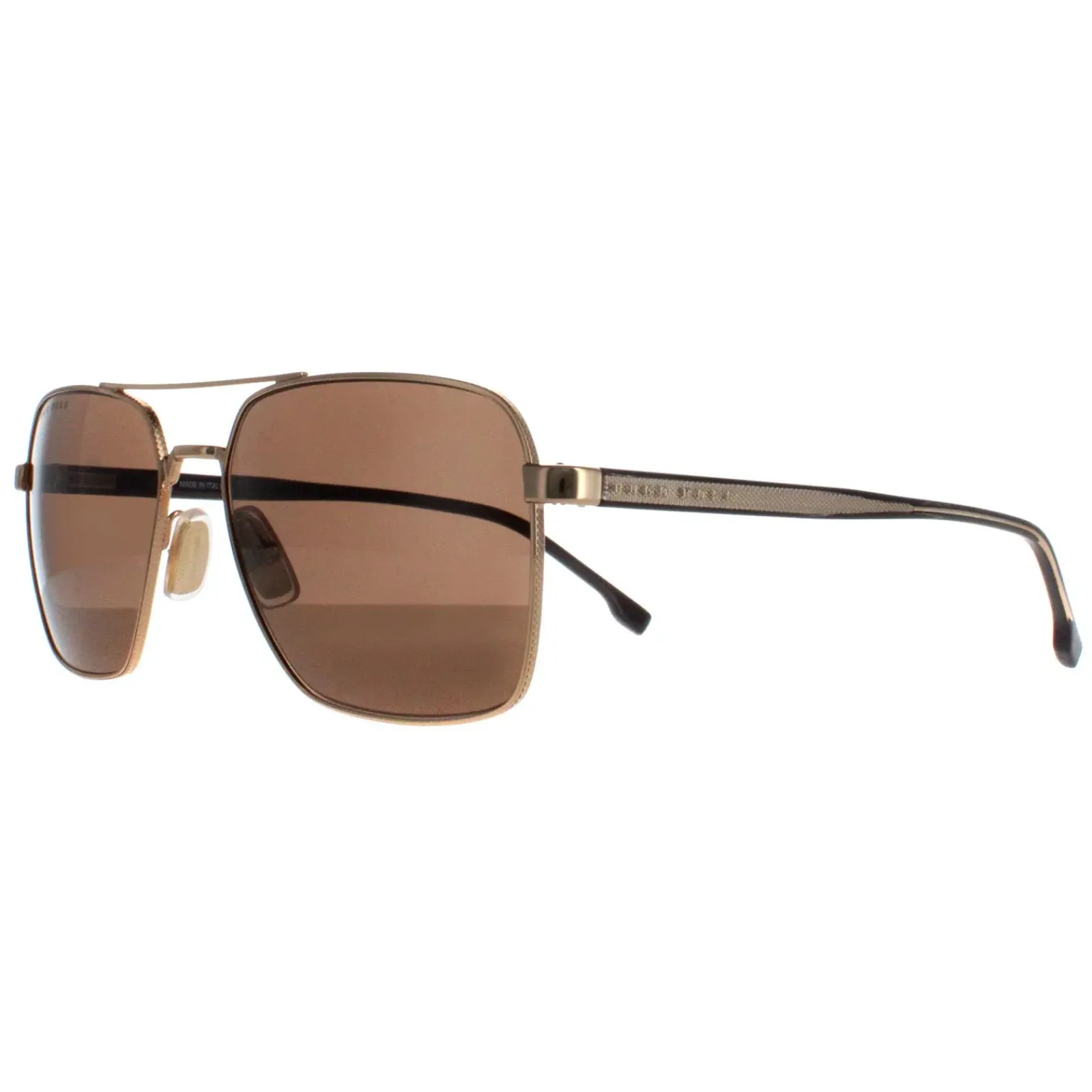Hugo Boss Aviator|Hugo Boss^Sunglasses 1045/S/IT 000 70 Rose Gold Brown
