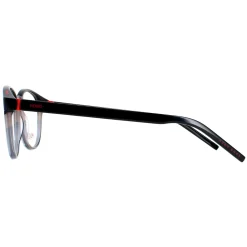Hugo by Hugo Boss Round^Glasses Frames HG1129 08A Black and Grey Men