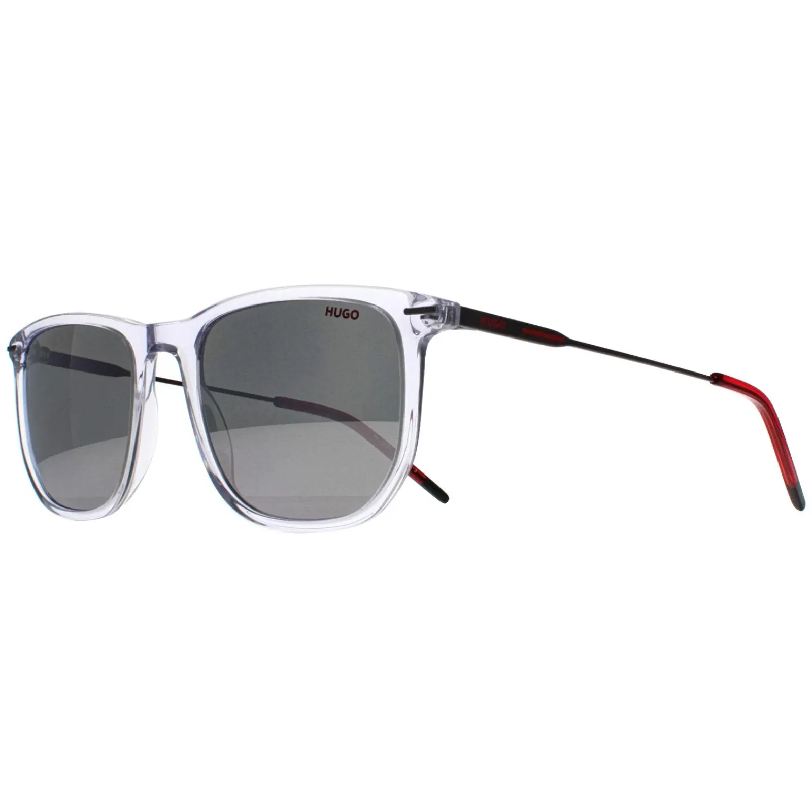 Hugo by Hugo Boss Rectangle^Sunglasses HG 1204/S 900 DC Crystal Silver Flash