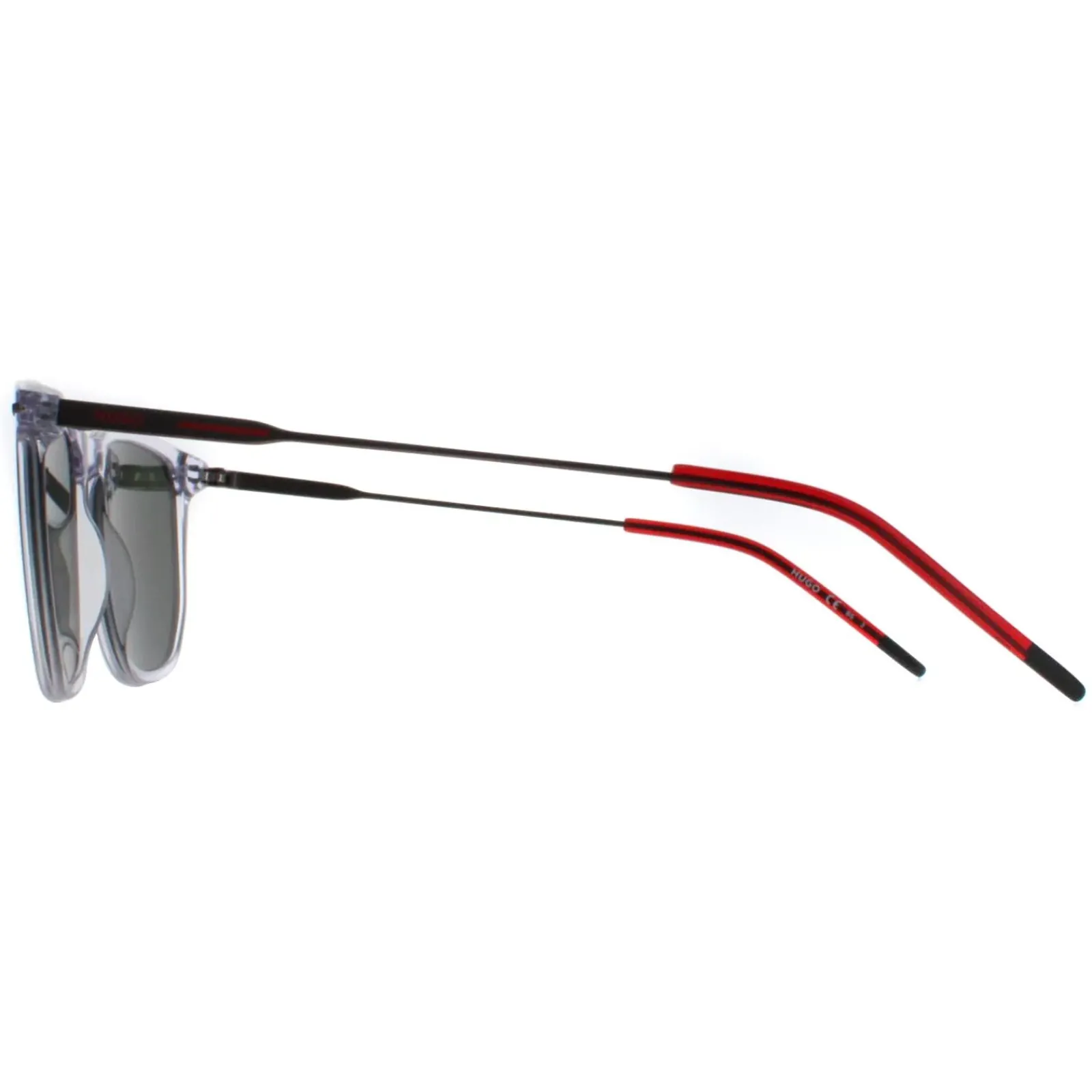 Hugo by Hugo Boss Rectangle^Sunglasses HG 1204/S 900 DC Crystal Silver Flash